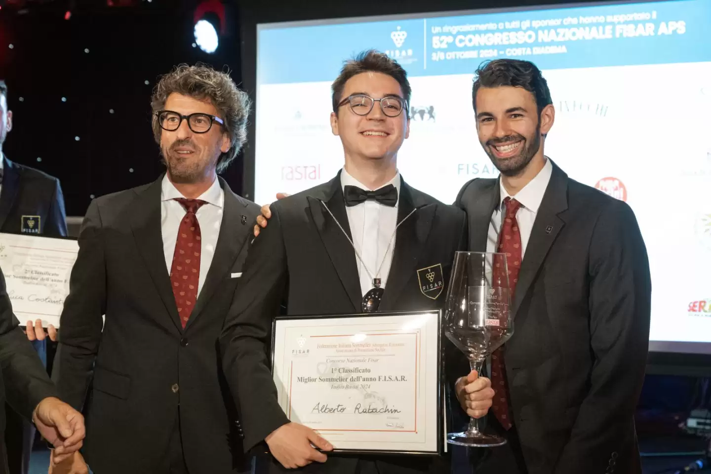 Concorso Miglior Sommelier Fisar 2024: Alberto Rabachin Trionfa a Bordo della Costa Diadema